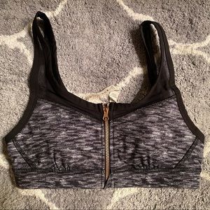 Lululemon zip up bra
